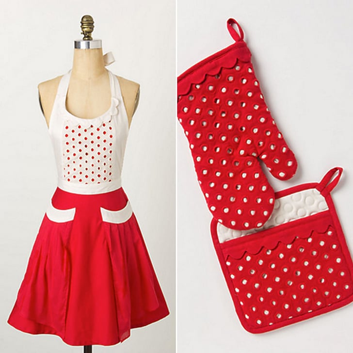 Polka-Dotted Apron