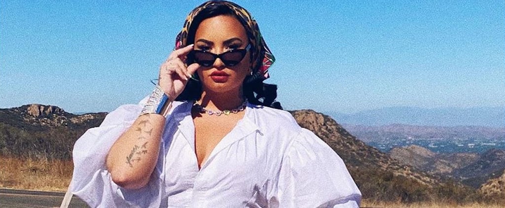 Outfit Obsession: Demi Lovato's Pouf-Sleeved Minidress Is Just the Start of Her "Full Ass Glam Moment"