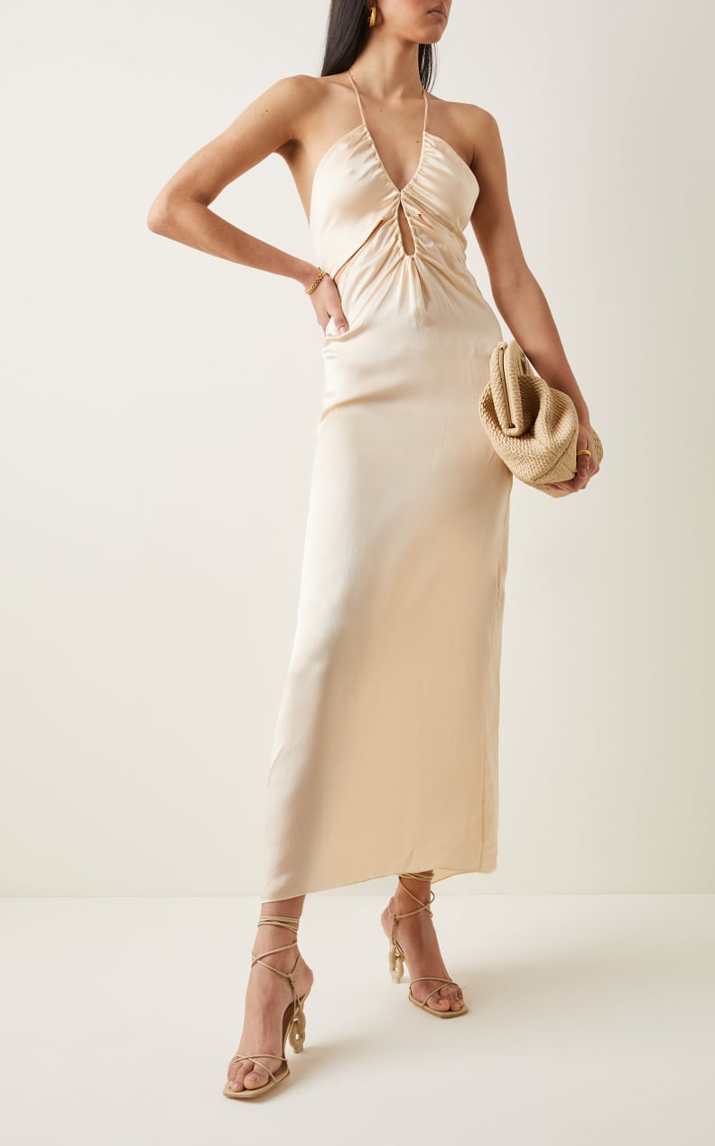 Bridal-Shower Dress: Johanna Ortiz Solo Voyaging Silk Maxi Dress