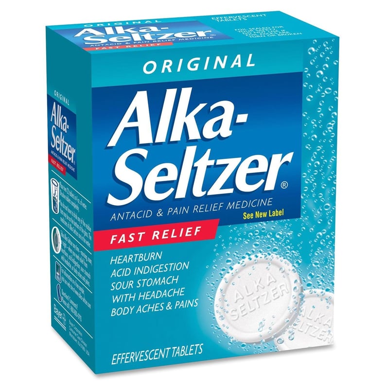 You Only Need One Alka-Seltzer