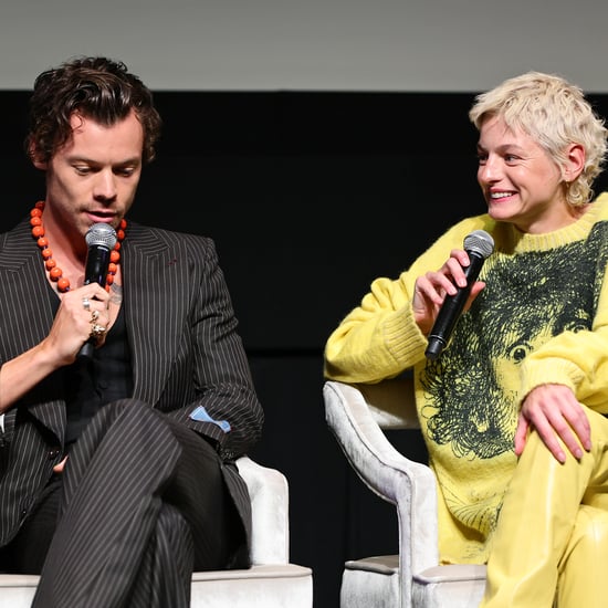 Emma Corrin and Harry Styles at Toronto Film Festival