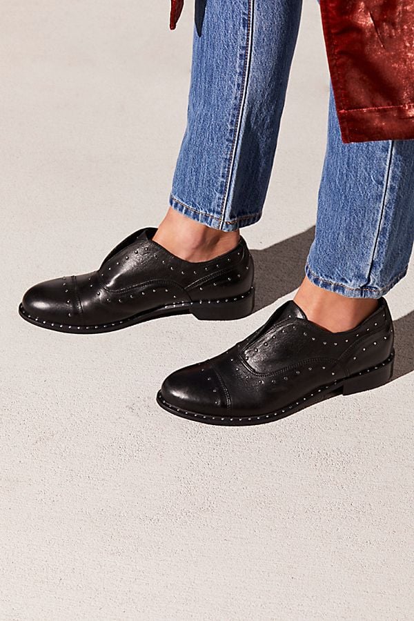 Free People Rogue Studded Loafers