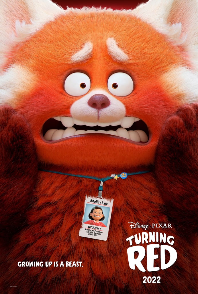 Poster For Disney Pixar's Turning Red