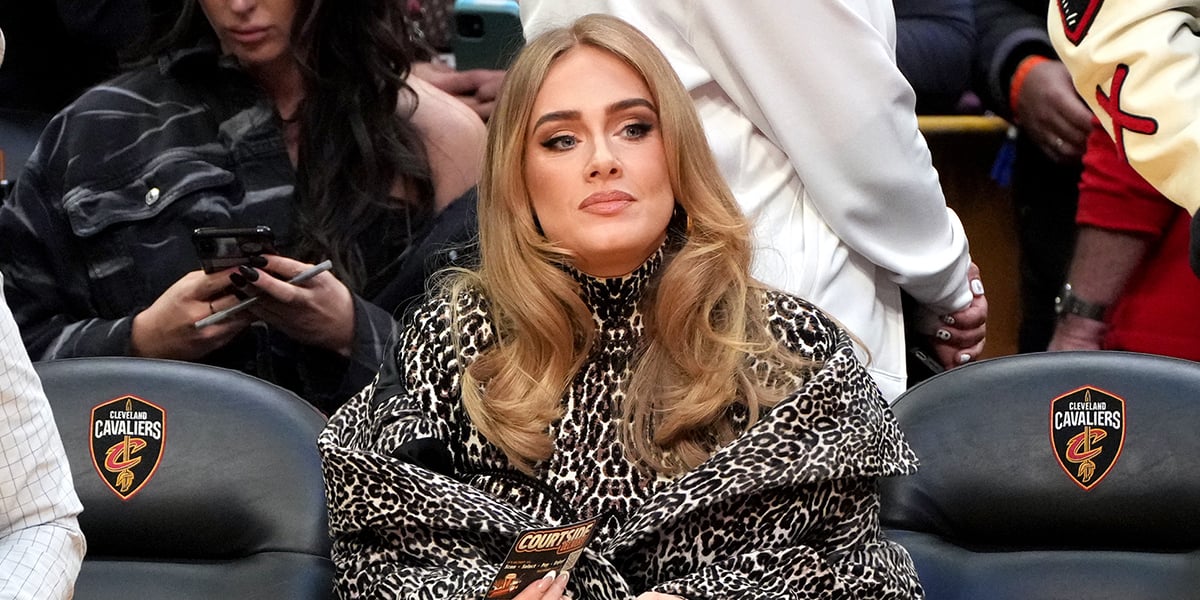 Adele Ignoring Cameras at NBA Game Becomes Viral Meme | PS Celebrity