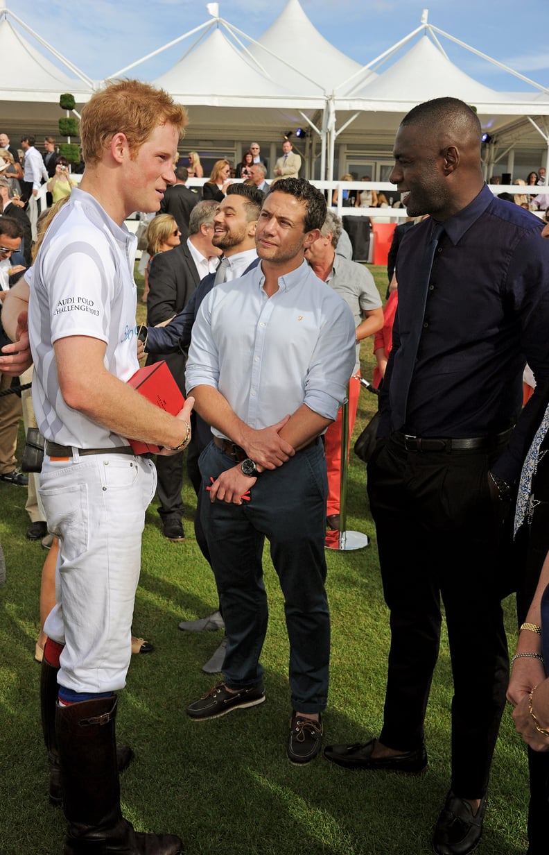 Harry and Idris Elba