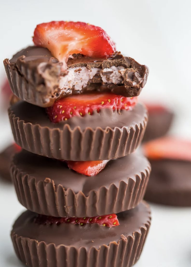 Paleo Chocolate Strawberry Coconut Butter Cups
