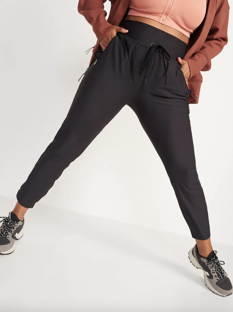 Old Navy High-Waisted PowerSoft Zip Jogger Pants
