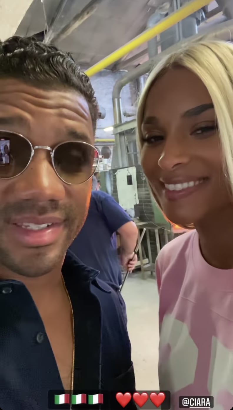 Ciara and Russell Wilson sport stylish Gucci ensembles on a romantic summer  holiday in Italy