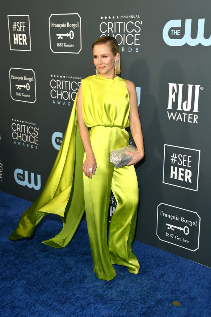 Kristen Bell Wore a Cape to the 2020 Critics' Choice Awards