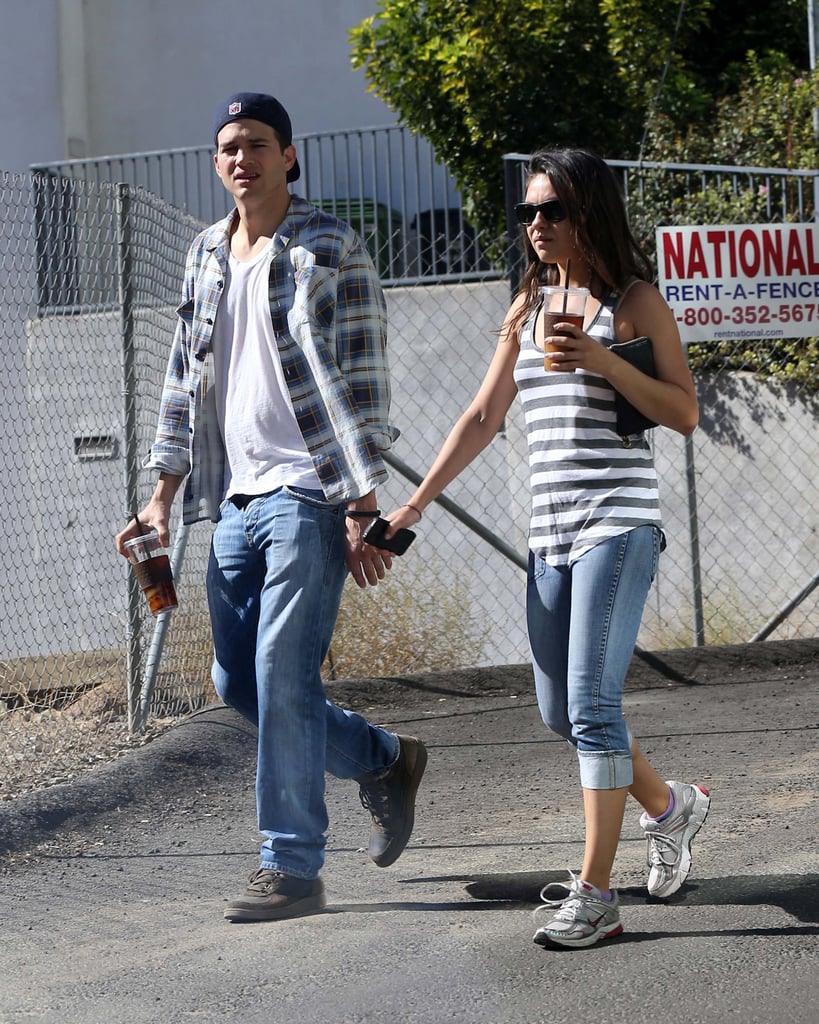 They were hand in hand for a walk around LA in October 2012.
They were hand in hand for a walk around LA in October 2012.