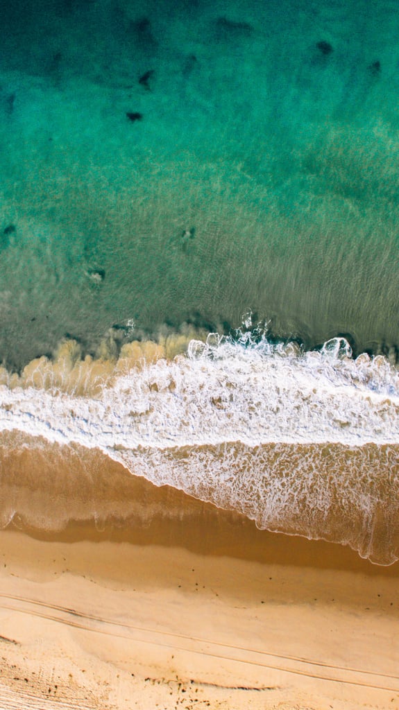 Aerial beach