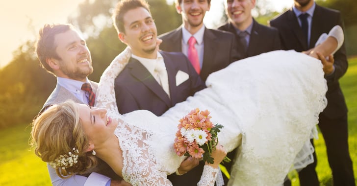 Groom Drops Bride On Wedding Day Popsugar Love And Sex