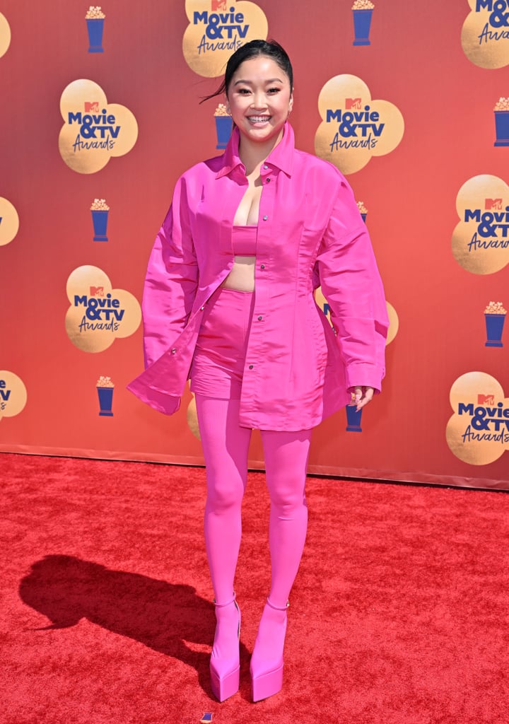 Lana Condor in Valentino at the 2022 MTV Movie & TV Awards