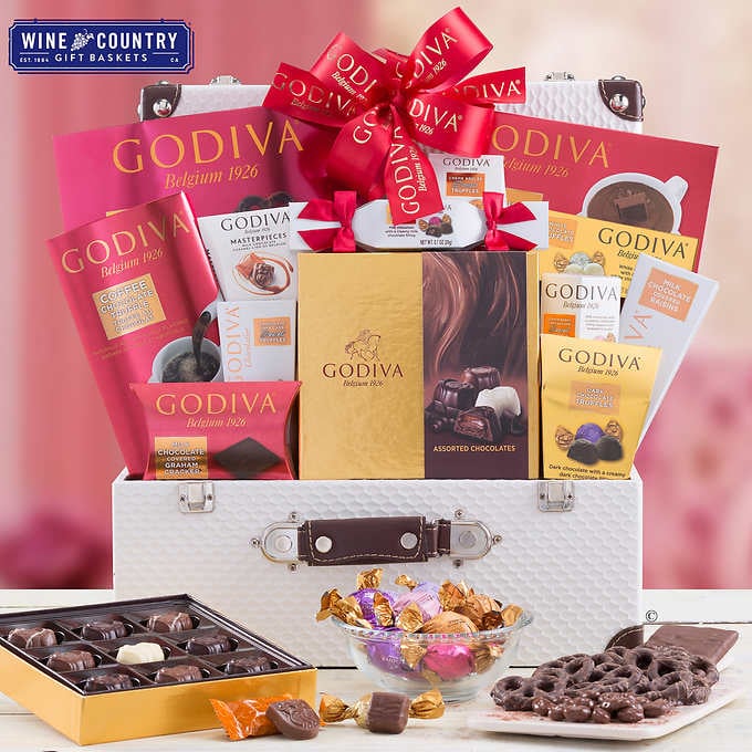 Godiva Chocolatier Valentine's Day Trunk Valentine's Day Gifts From