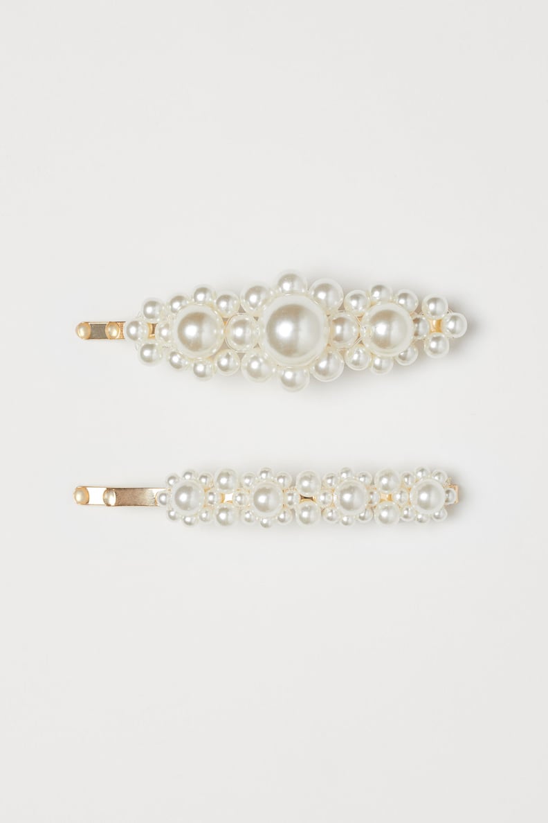 Bobby Pins: H&M 2-Pack Hair Clips With Beads