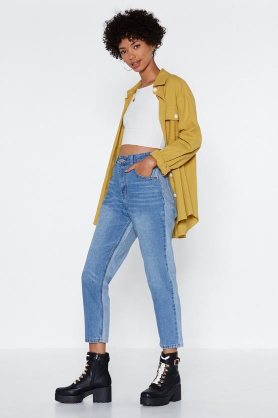 Gigi Hadid Two-Sided Jeans | POPSUGAR Fashion