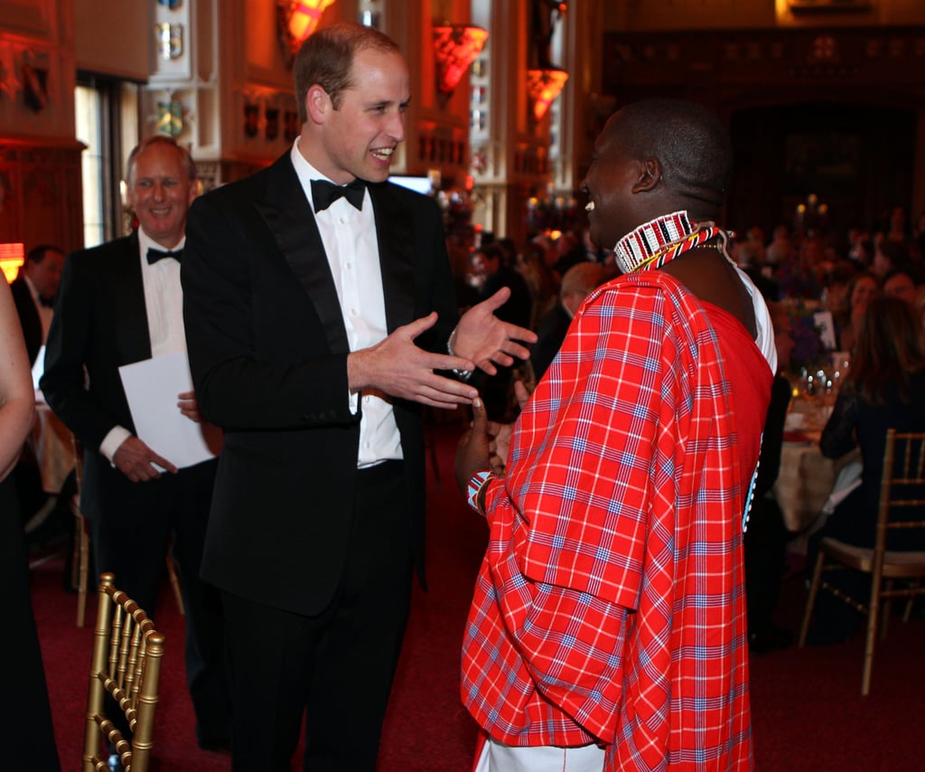 Prince William Hosts Birthday Party at Queen's Castle
