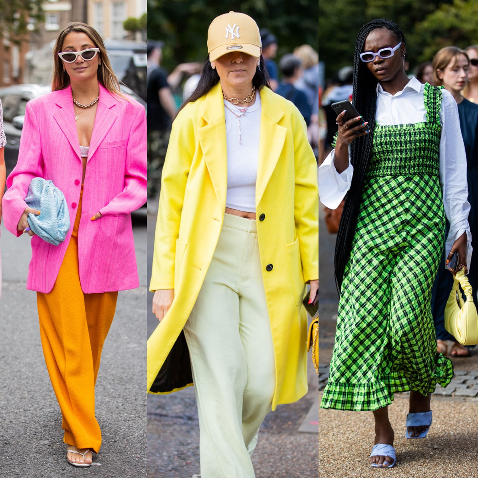 Street Style Is Full of Bright Colors at London Fashion Week | POPSUGAR ...