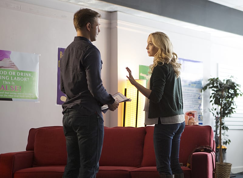 The Vampire Diaries Season 7 Christmas Episode Pictures