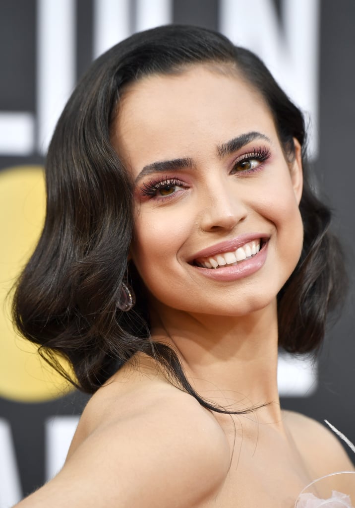 Sofia Carson Giambattista Valli Gown at Golden Globes 2020