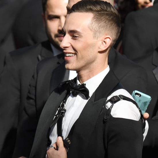 Adam Rippon and Shawn Mendes at the 2018 Oscars