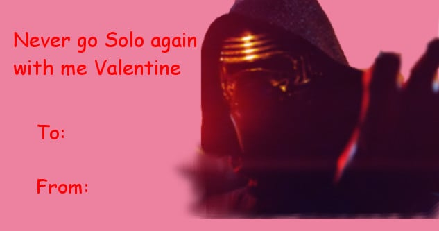 Star Wars Valentines