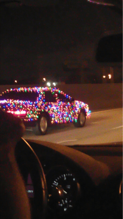 Whoever goes cruisin' in this majestic ride