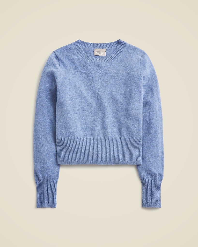 J.Crew Cashmere Shrunken Crewneck Sweater
