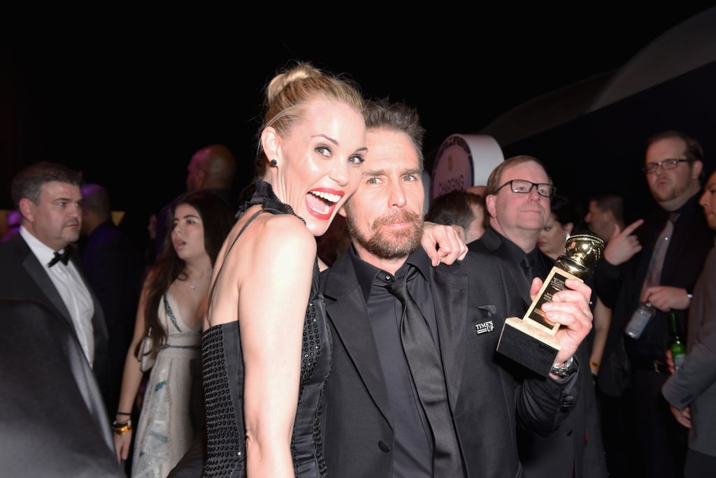 Pictured: Leslie Bibb and Sam Rockwell
