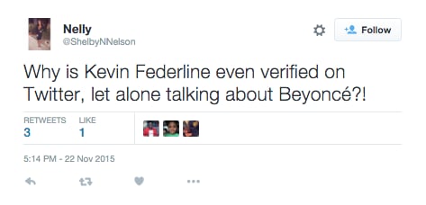 Kevin Federline Tweets About Beyonce 2015