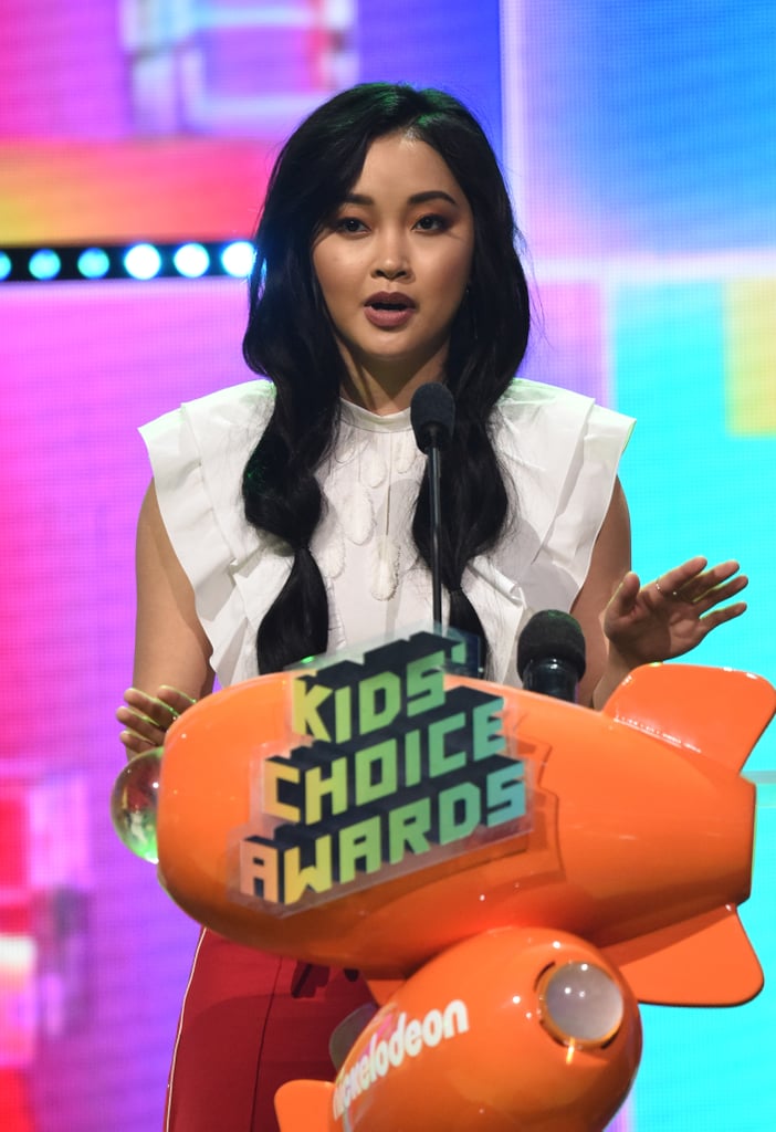 Lana Condor Hair at Kids Choice Awards 2019