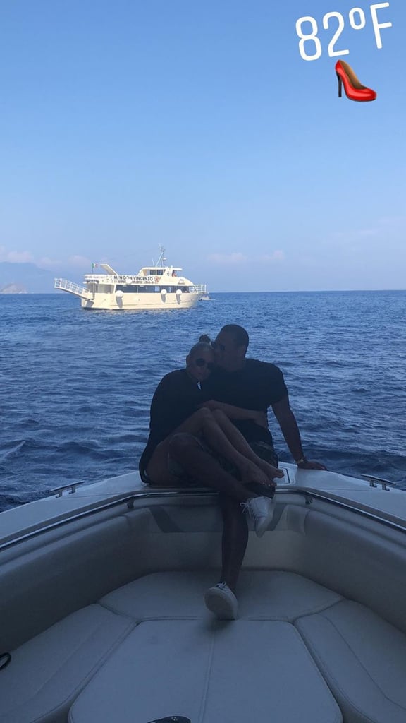 Jennifer Lopez and Alex Rodriguez's Vacation in Italy 2018