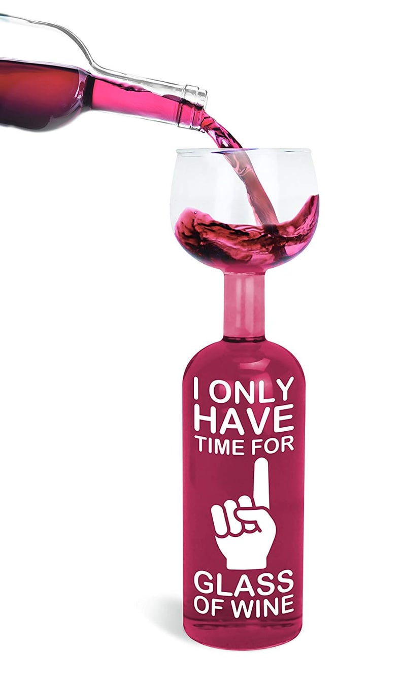 A Big Wine Glass: BigMouth Inc Original Wine Bottle Glass