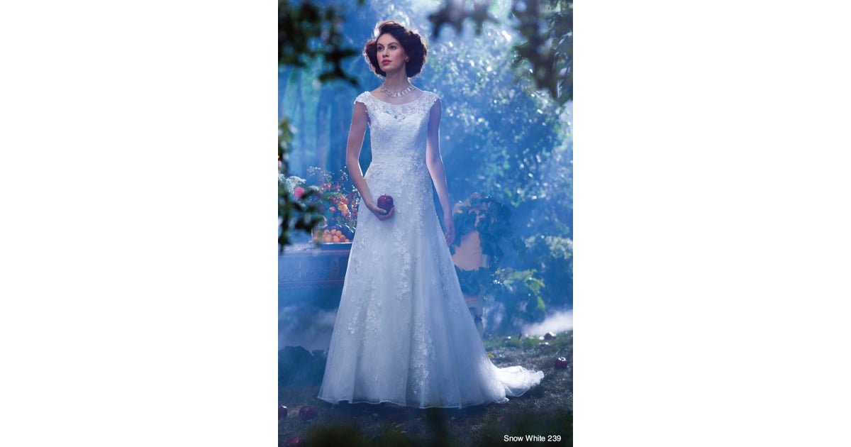 Alfred Angelos Snow White Gown 1249 Is A Demure Nod To The Disney Princess Wedding Ideas 