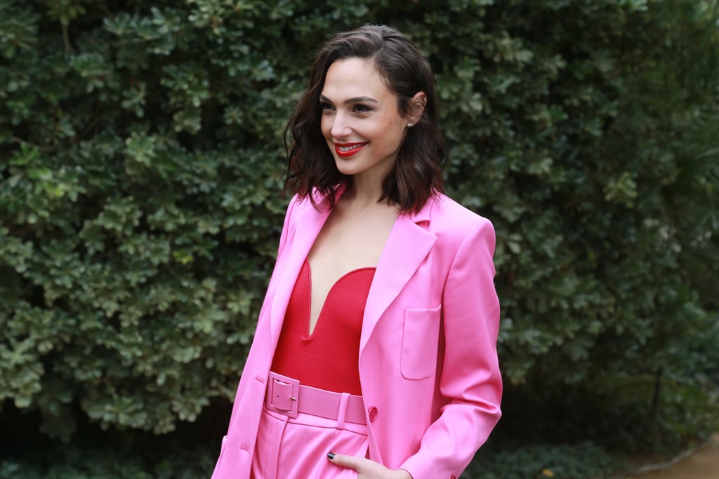 Gal Gadot Oscar de la Renta Pink Suit