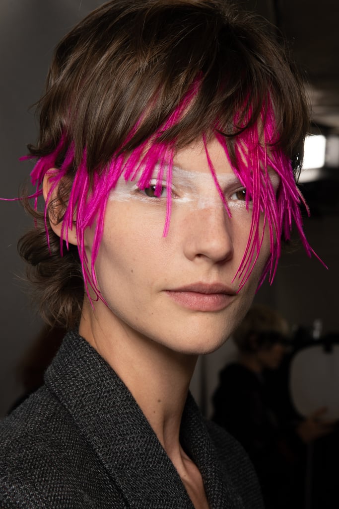 Feathered Fringe at Dries Van Noten Spring 2020