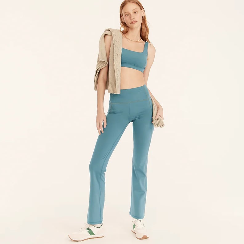 A Medium-Support Sports Bra: J.Crew CloudStretch Scoopneck Sports Bra, J.Crew Has a Selfie-Worthy Workout Collection