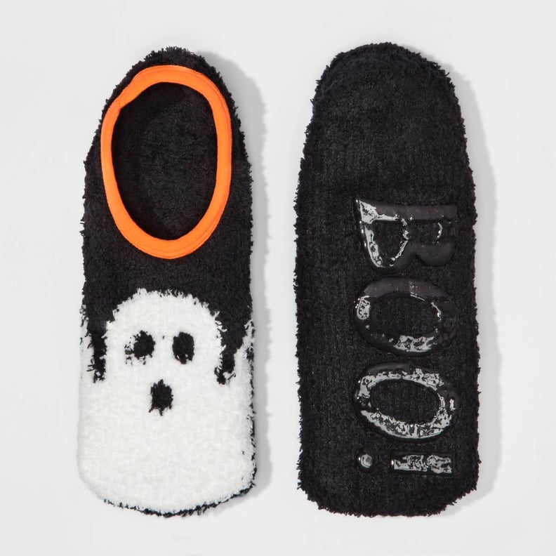 Ghost Halloween Slipper Socks