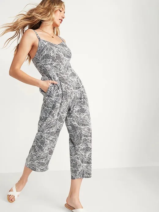 Old Navy Printed Cami Jumpsuit