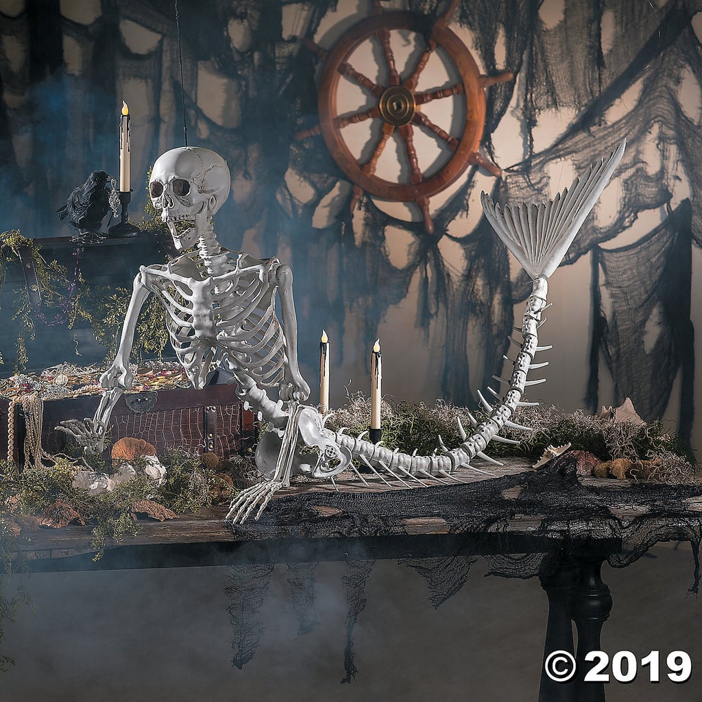 The Original Mermaid Life-Size Skeleton Halloween Decor