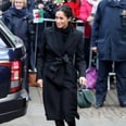 Meghan Markle's Jet Black Outfit Definitely Wasn't Approved by the Queen