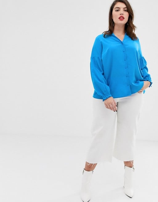 Junarose Balloon-Sleeve Blouse