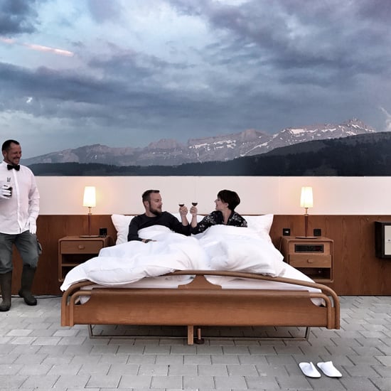 Open-Air Hotel Room in Switzerland