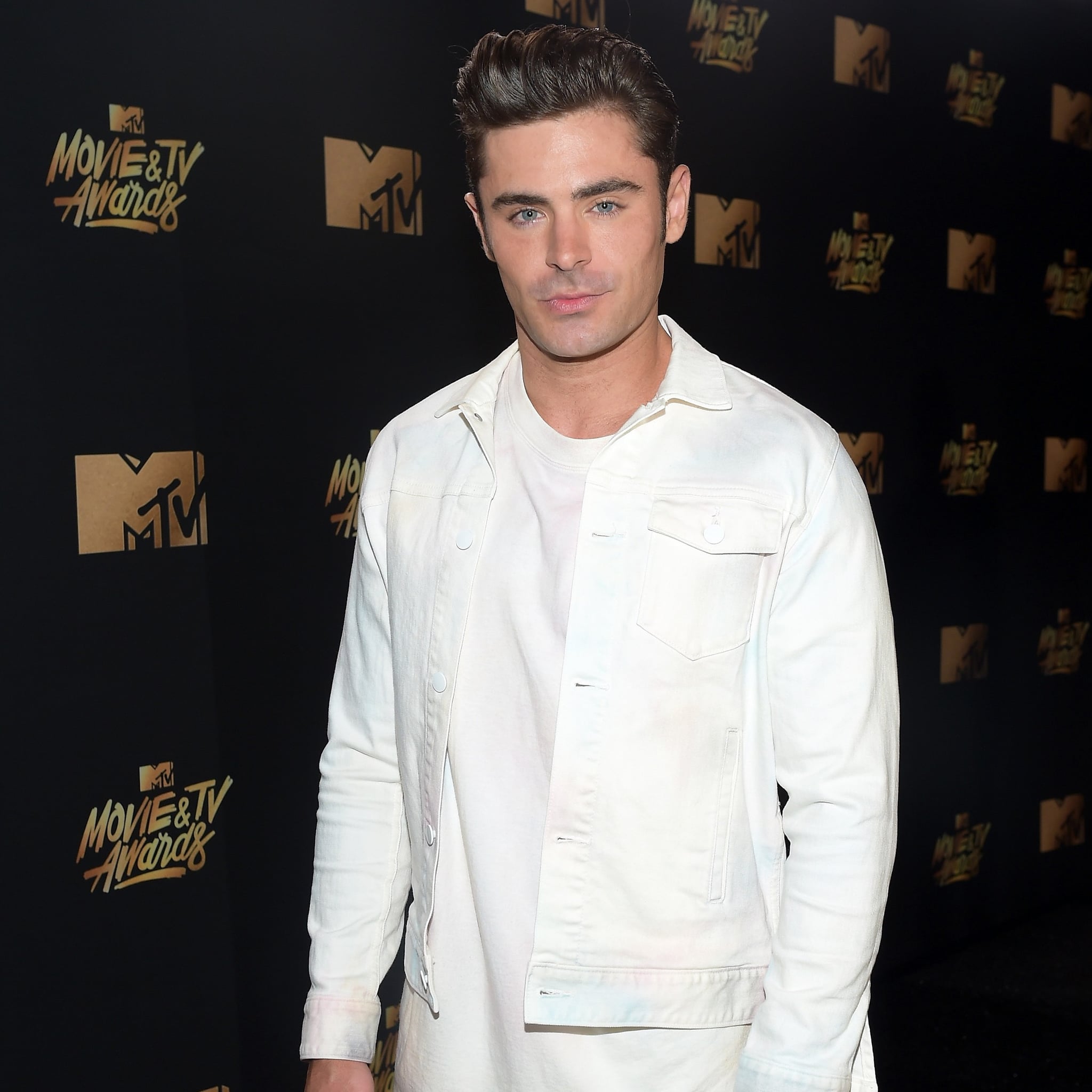 Zac Efrons Outfit At The 2017 Mtv Movie And Tv Awards Popsugar