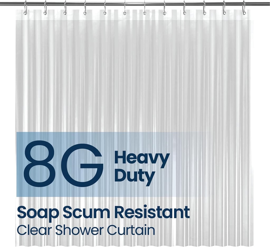 Non-Toxic PVC-Free Shower Curtain Liner