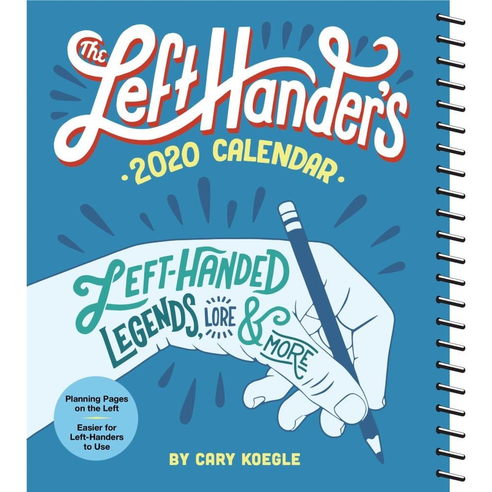 2020 Calendar LeftHanded School Supplies POPSUGAR UK Parenting Photo 7