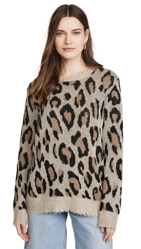 R13 Leopard Cashmere Sweater
