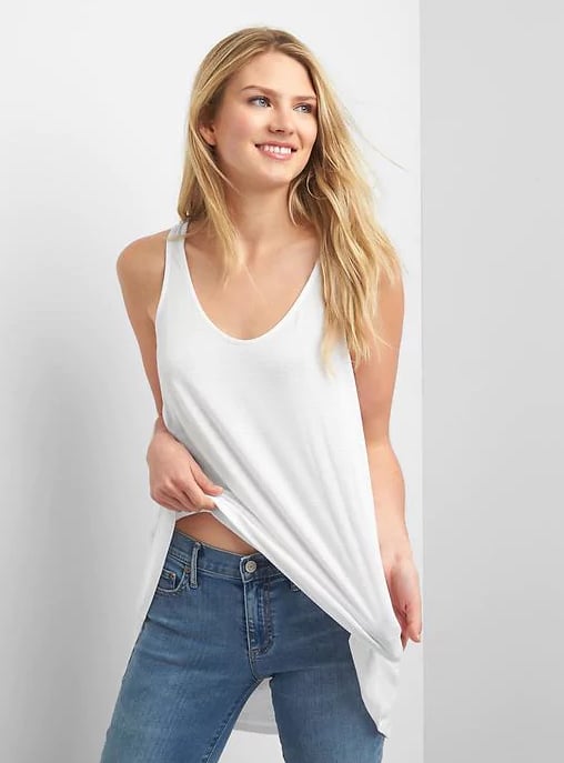 Gap Slouchy scoop-neck tank