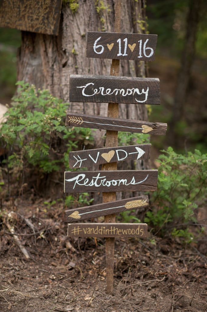 California Forest Wedding