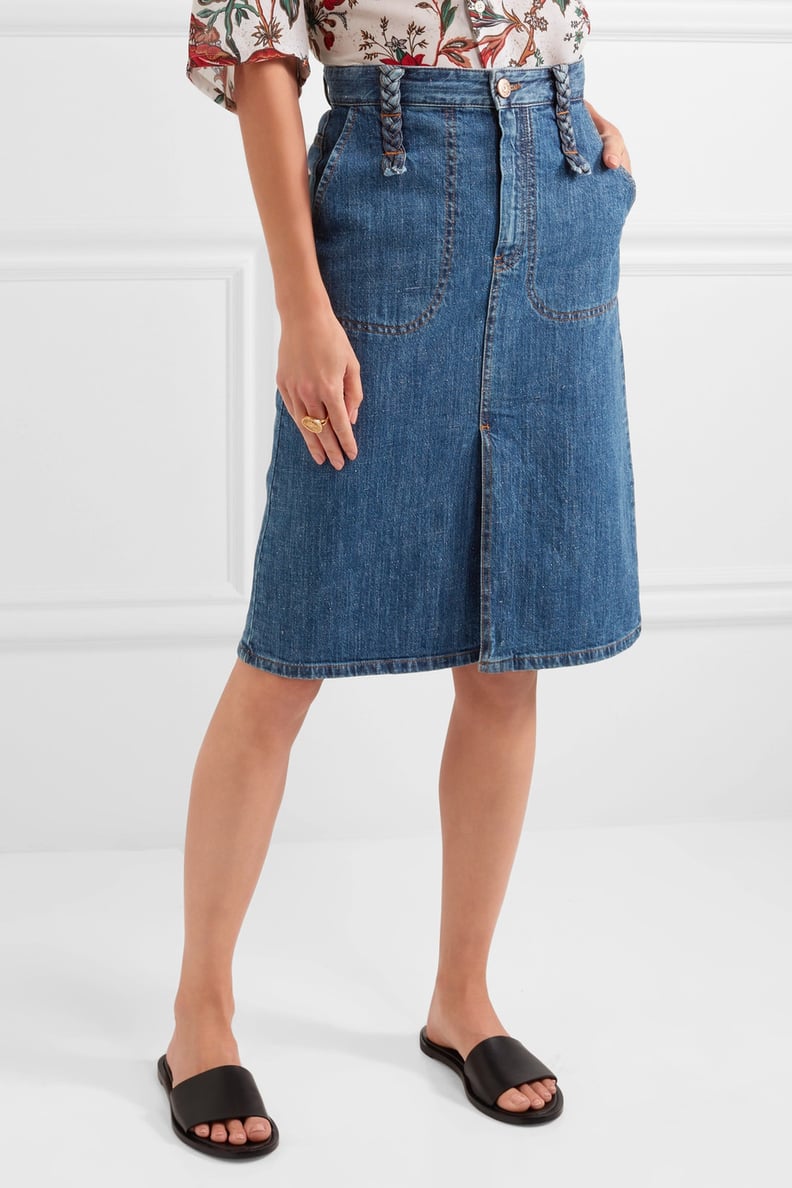 See by Chloe Denim Skirt